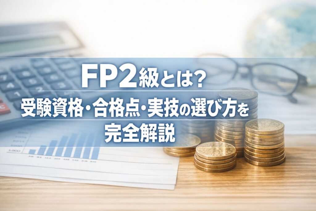 FP2級とは？受験資格・合格点・実技の選び方を完全解説